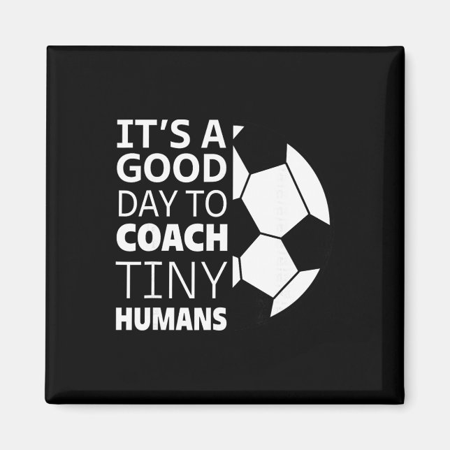 Aimant J'entraîne des petits humains Drôle de coach de fo (Devant)