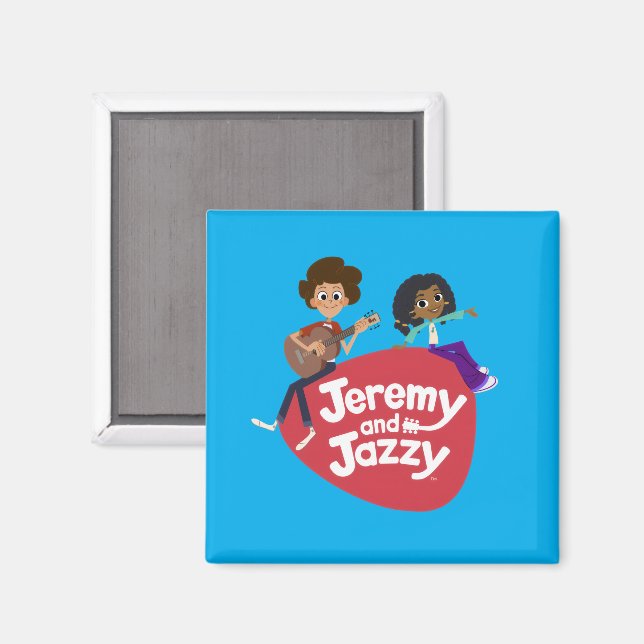 Aimant Jeremy et Jazzy Button (Recto/Verso)