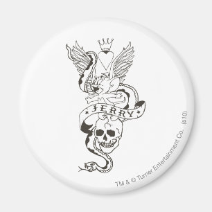 Aimant Jerry a tordu le tatouage 1