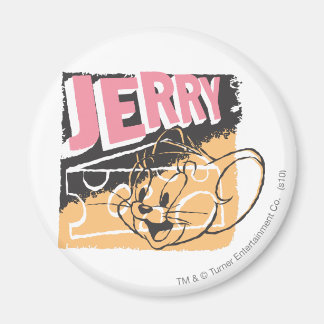 Aimant Jerry Face sur le fromage