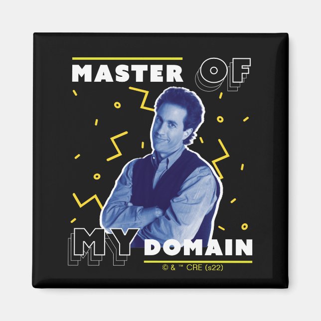 Aimant Jerry Seinfeld | Master of My Domain (Devant)