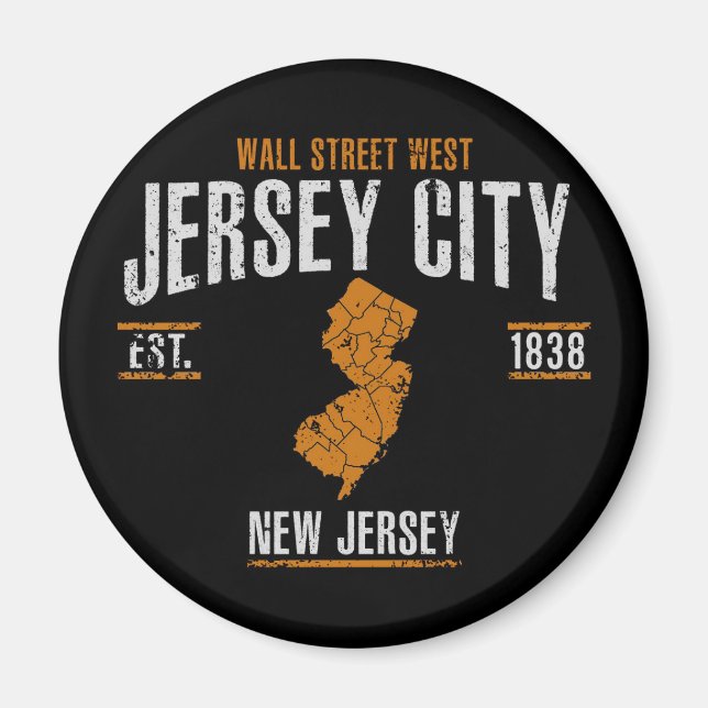 Aimant Jersey City (Devant)