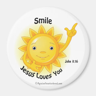 Aimant Jésus aime Vous Customisez