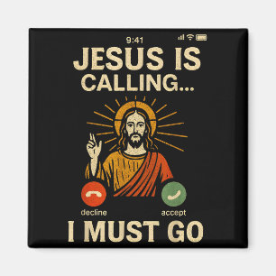 Aimant Jésus Appelle Je Dois Aller Rétro Foi Chrétienne V