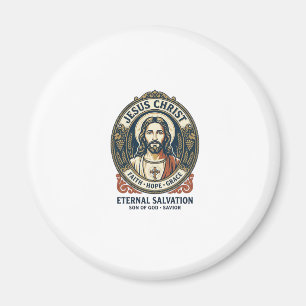 Aimant Jesus Barber Hommes Toilettage Graphique T-Shirt C