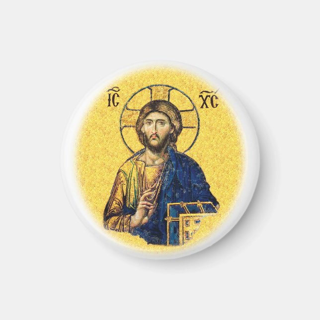 Aimant Jésus-Christ Pantocrator (Devant)