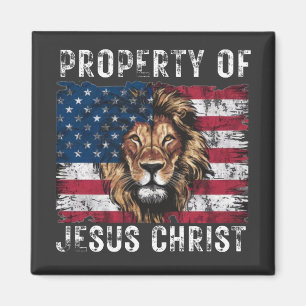Aimant Jésus Christ Propriété Christian Lion Juda 4 juill