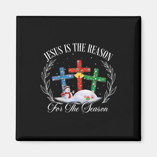 Aimant Jésus Est La Raison De La Saison Foi Chrétienne (Devant)