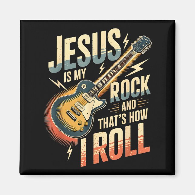 Aimant Jésus est mon roc et c'est comme ça que je roule c (Devant)