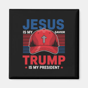 Aimant Jésus est mon sauveur Trump est mon président chré