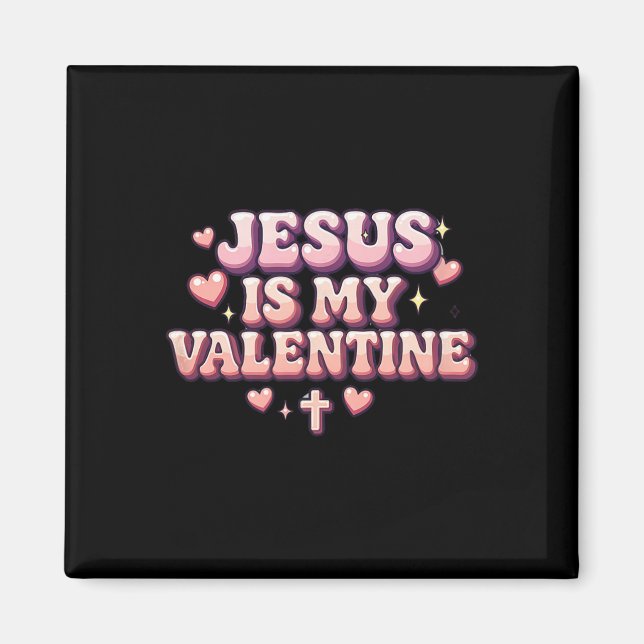 Aimant Jésus est mon Valentin Conception de foi chrétienn (Devant)