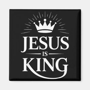 Aimant Jésus Est Roi Chrétien
