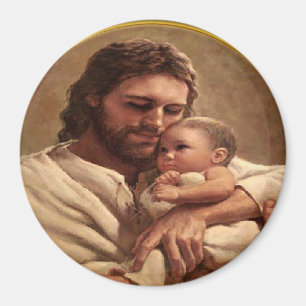 Aimant Jésus et enfant
