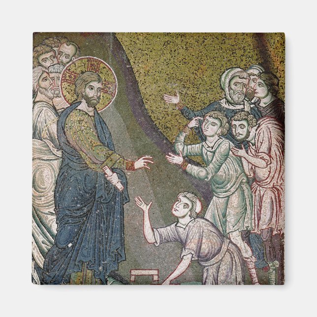 Aimant Jésus guérit les handicapés et les aveugles (Devant)