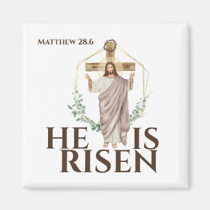 Aimant Jésus il est ressuscité Matthieu 28.6 Fête de P
