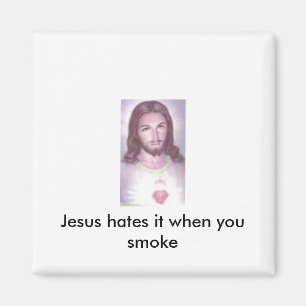 Aimant Jésus le déteste quand vous fumez