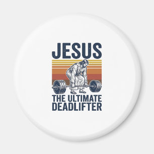 Aimant Jésus Le Levreur De Poids Ultime Chemise De Gym Vi