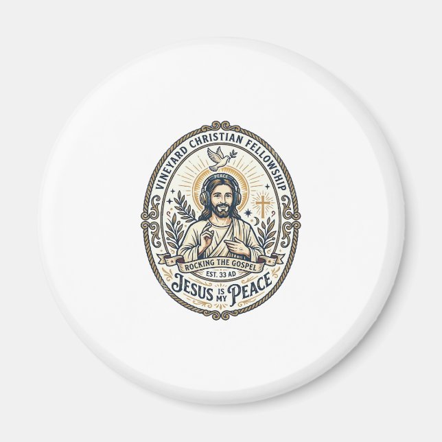 Aimant Jesus Lo Fi Rythmes D'étude Tee Graphique Esthétiq (Devant)