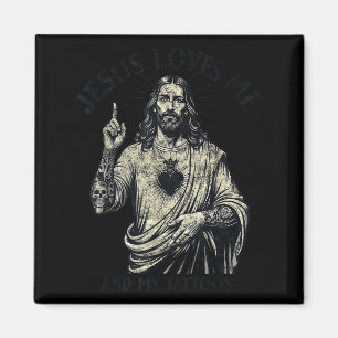 Aimant Jésus m'aime et mes tatouages chrétien tatoué T