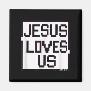 Aimant Jésus M'aime Nous Aime Foi chrétienne Jésus Beli