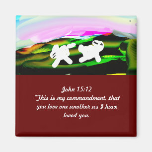 Aimant Jésus montre amour