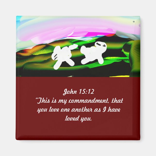 Aimant Jésus montre amour (Devant)