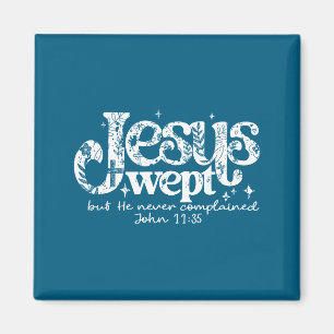 Aimant Jésus pleura mais il ne