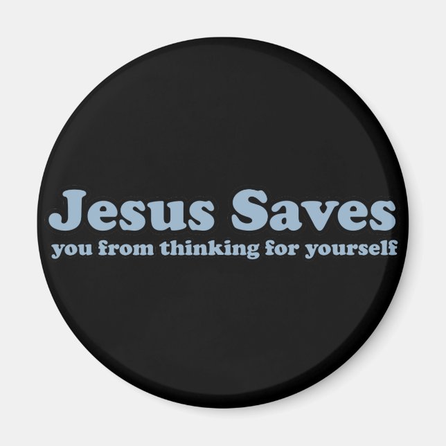 Aimant Jésus sauve la satire (Devant)