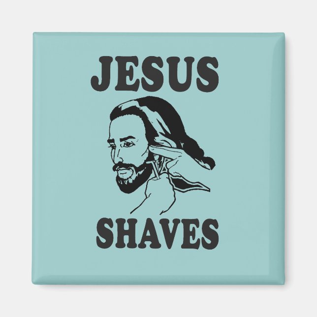 AIMANT JESUS SHAVES (Devant)