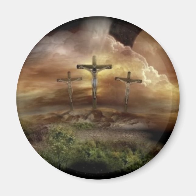 AIMANT JÉSUS SUR LA CROIX (Devant)
