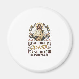 Aimant Jesus T-shirt graphique de culte acoustique Indie