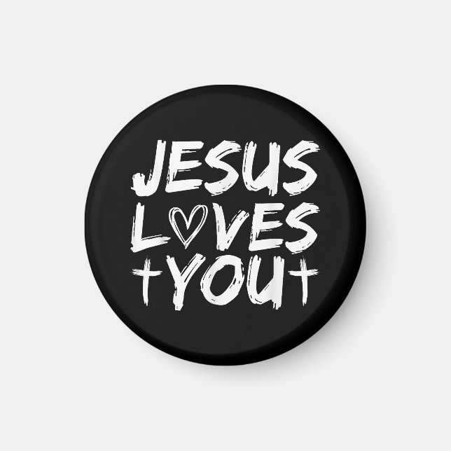 Aimant Jésus t'aime, Jésus (Devant)
