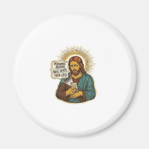 Aimant Jésus Téléphone Mort Pas De Musique Humour De Gym