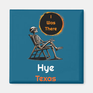 Aimant J'étais Eclipse Solaire Hye Texas Là