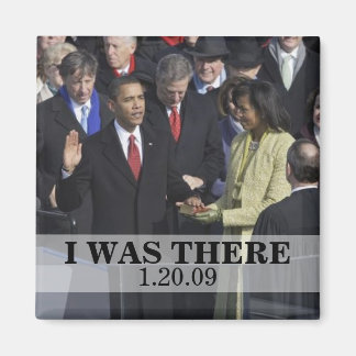 Aimant J'ÉTAIS LÀ : L'Inauguration Du Président Obama