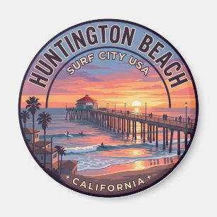 Aimant Jetée de Huntington Beach USA