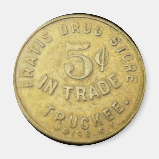 Aimant Jeton de magasin de médicaments Fratis - Truckee C (Devant)