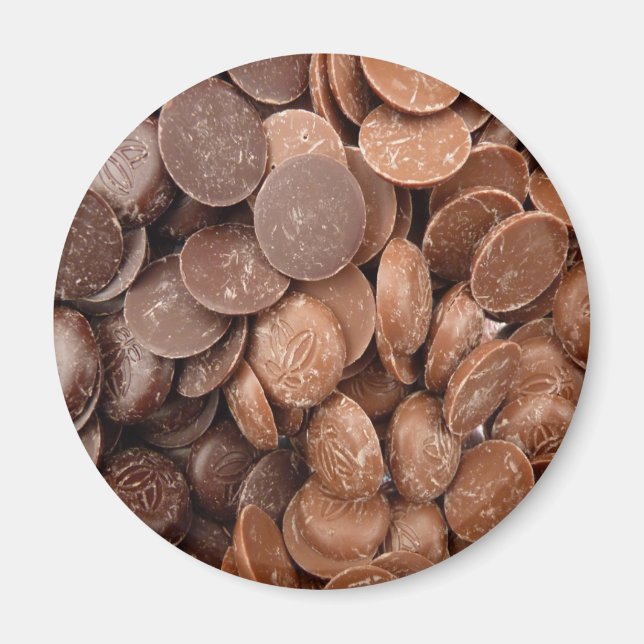 Aimant jetons au chocolat (Devant)