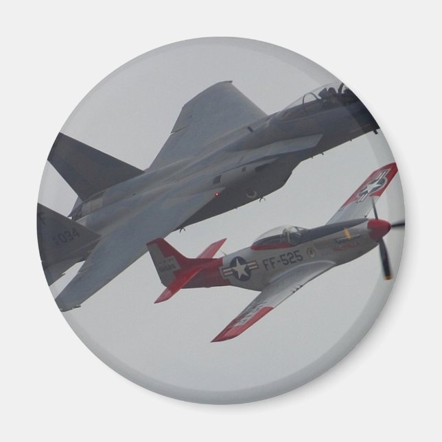 Aimant Jets Avions Pilotes Ateliers Capteurs (Devant)