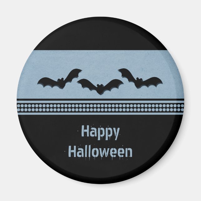 Aimant Jeu Batty Halloween Magnet, bleu clair (Devant)