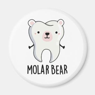 Aimant Jeu de dent amusant de l'ours molaire