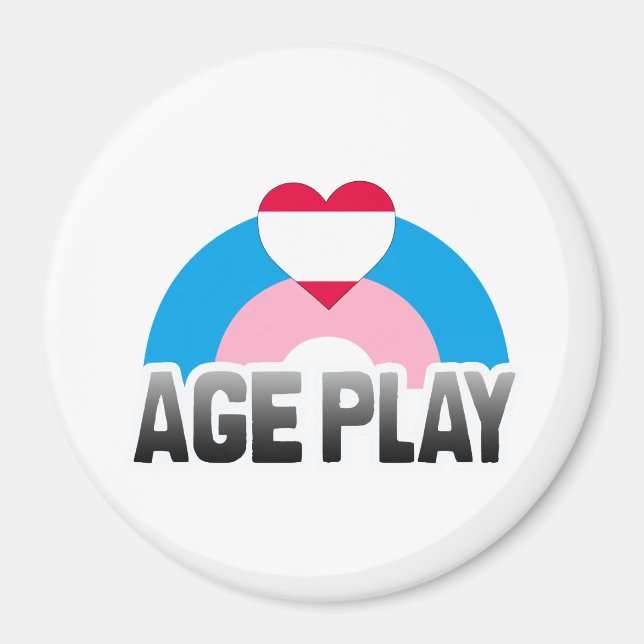 AIMANT JEU DE RÔLE SUR L'ÂGE ARC-EN-CIEL (Devant)