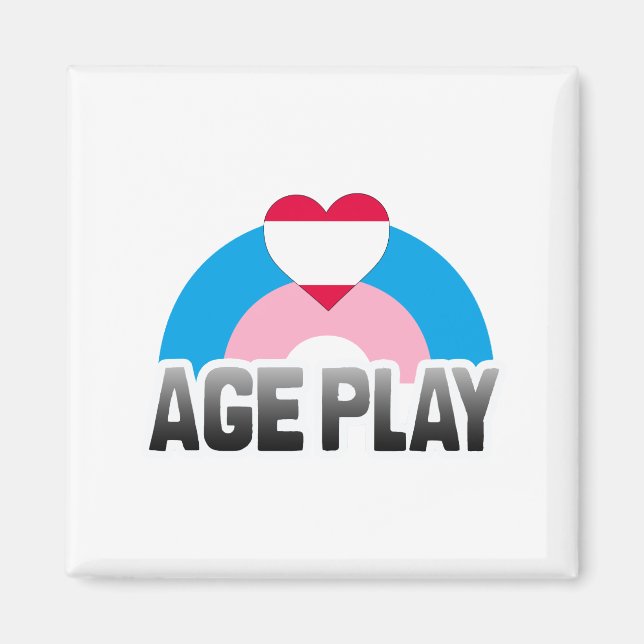 AIMANT JEU DE RÔLE SUR L'ÂGE ARC-EN-CIEL (Devant)