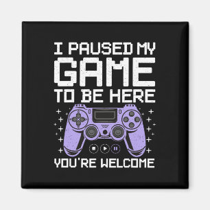 Aimant Jeu Vidéo cool Art Pour Hommes Femmes Vidéo Gamer