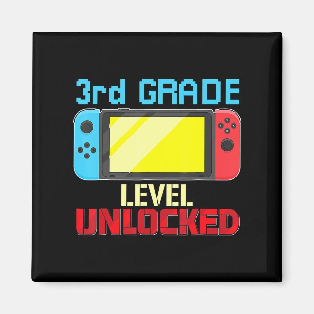 Aimant Jeu vidéo de niveau 3rd (Devant)