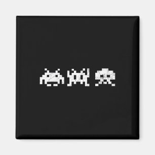 Aimant Jeu vidéo des années 80 Vintage Retro Arcade Nosta