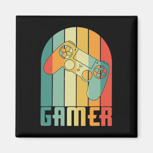 Aimant Jeu Vidéo Jeu vintage Lover Drôle Retro Jeu