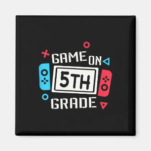 Aimant Jeu vidéo sur l'équipe amusante de 5e année Fifth