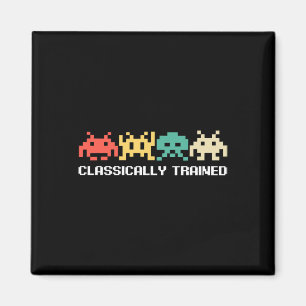 Aimant Jeu vidéo Vintage Retro Jeux Arcade 80s 2