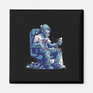 Aimant Jeu Zombie Halloween Costume Jeu vidéo jeu C